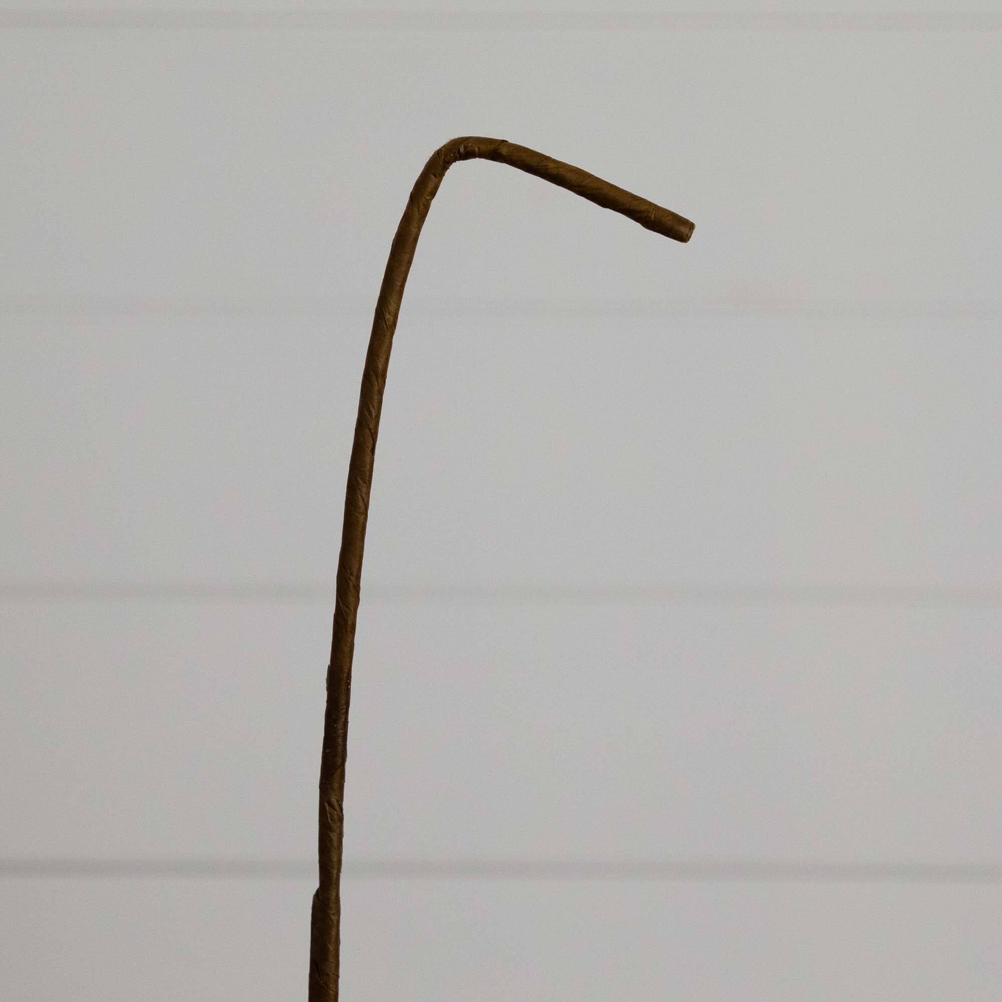 30" Flocked White Berry Stems, 3ct.